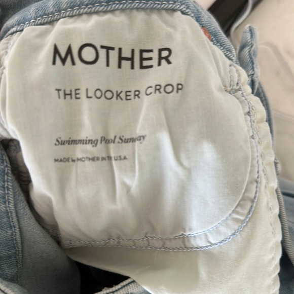 NWOT mother denim looker crop size 27 - Picture 6 of 13